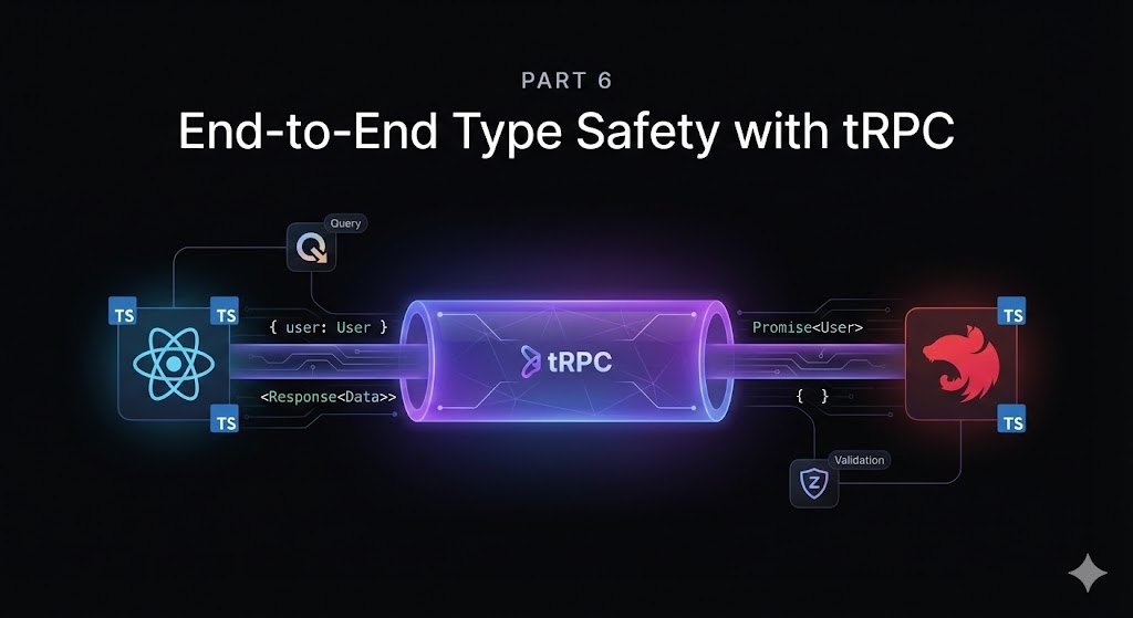 Vibe Coding a Full-Stack AI Chatbot Platform (Part 6): End-to-End Type Safety with tRPC